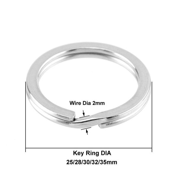keychains stainless steel accessories for key fobs outer diameter 25/28/30/32/35mm high polished wholesale 50 pcs, Silver
keychains stainless steel accessories for key fobs outer diameter 25/28/30/32/35mm high polished wholesale 50 pcs, Silver