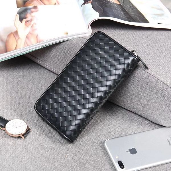 italy cowhide leather zipper around wallet vintage long crochet card holder business men purse gift box black color, Red;black
italy cowhide leather zipper around wallet vintage long crochet card holder business men purse gift box black color, Red;black