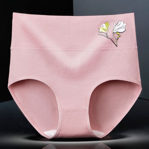 high waist 95% pure cotton women's underwear printing belly closed breathable pants, large size briefs, Black;pink
high waist 95% pure cotton women's underwear printing belly closed breathable pants, large size briefs, Black;pink