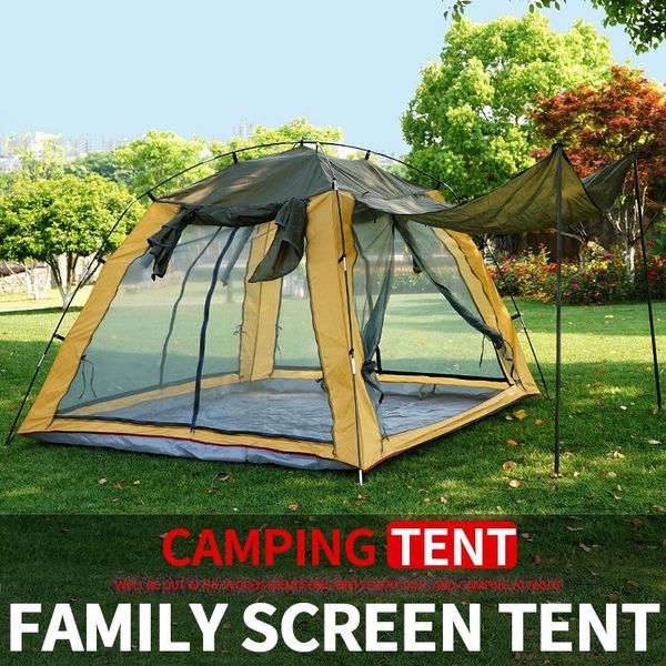 tents and shelters outdoor tent camping gauze breathable sunscreen four-side door window ventilation insect-proof 3-4 people fishing
tents and shelters outdoor tent camping gauze breathable sunscreen four-side door window ventilation insect-proof 3-4 people fishing