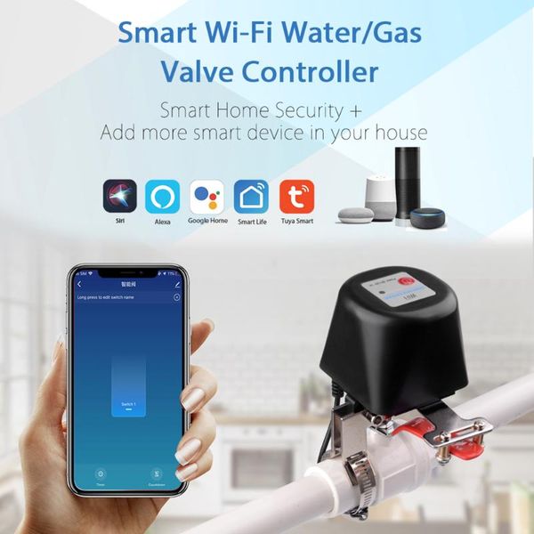 smart home control wifi water valve automation shut off controller app voice for 1/2 3/4 1 1-1/4 inch pipe
smart home control wifi water valve automation shut off controller app voice for 1/2 3/4 1 1-1/4 inch pipe