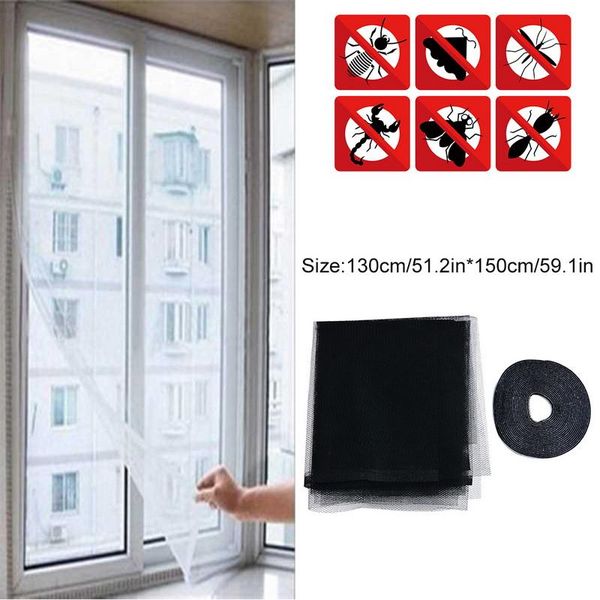mosquito net 1/2pcs 1.3*1.5m self-adhesive anti-mosquito flyscreen curtain insect bug mesh window screen home supplies
mosquito net 1/2pcs 1.3*1.5m self-adhesive anti-mosquito flyscreen curtain insect bug mesh window screen home supplies