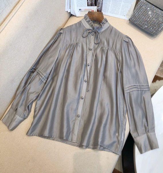 fashion women's blouses & shirts 2021 runway luxury european design party style clothing, White
fashion women's blouses & shirts 2021 runway luxury european design party style clothing, White