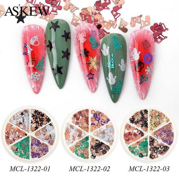 mixed 6 shapes black cold colorful metal christmas nail art decorations alloy slice decals flake manicure accessories wheel1, Silver;gold
mixed 6 shapes black cold colorful metal christmas nail art decorations alloy slice decals flake manicure accessories wheel1, Silver;gold