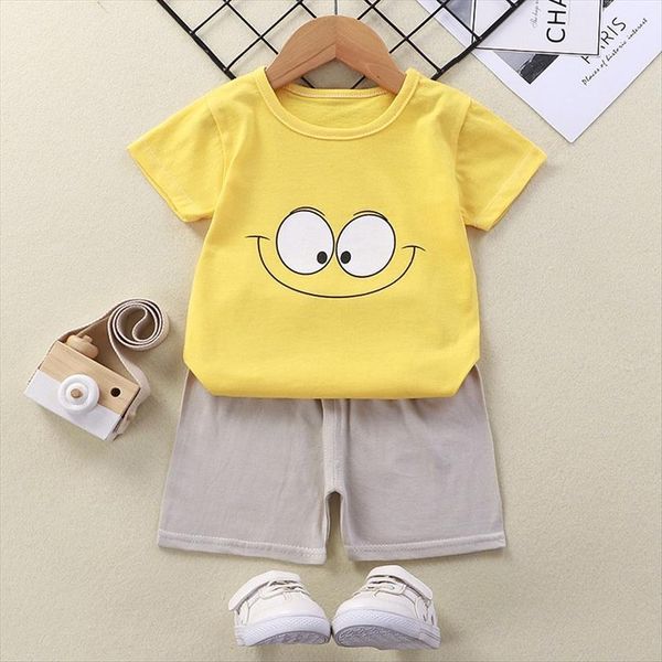 children short sleeve set summer boy cotton t shirt girl shorts infantil clothing kids wear baby clothes, White
children short sleeve set summer boy cotton t shirt girl shorts infantil clothing kids wear baby clothes, White