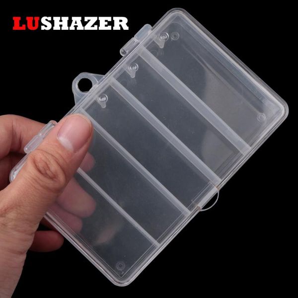 fishing accessories lushazer 5 compartments tackle box plastic waterproof equipment fish lure for baits
fishing accessories lushazer 5 compartments tackle box plastic waterproof equipment fish lure for baits