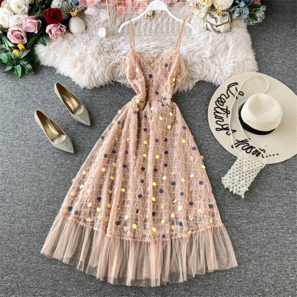 casual dresses 20 spring women sequined lady long sleeveless a-line strap summer backless fairy tank vestidos bottomings 1151 vgz0, Black;gray
casual dresses 20 spring women sequined lady long sleeveless a-line strap summer backless fairy tank vestidos bottomings 1151 vgz0, Black;gray
