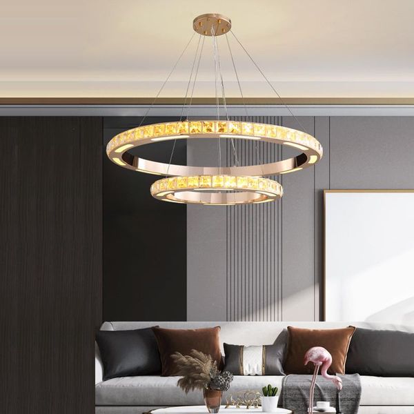 pendant lamps modern ring led crystal lights lustre bedroom living dining room villa indoor lighting decor lamp hanging light fixture
pendant lamps modern ring led crystal lights lustre bedroom living dining room villa indoor lighting decor lamp hanging light fixture