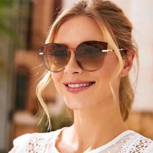 sunglasses alloy plastic frame cat eye oversize women gradient lens shades uv400 glasses lunette de soleil femme, White;black
sunglasses alloy plastic frame cat eye oversize women gradient lens shades uv400 glasses lunette de soleil femme, White;black