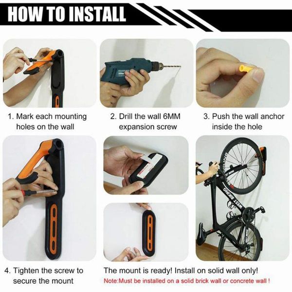 bike practical wall hook holder stand bicycle mount hanger mtb hanging bracket storage outdoor cycling supplies water bottles & cages
bike practical wall hook holder stand bicycle mount hanger mtb hanging bracket storage outdoor cycling supplies water bottles & cages