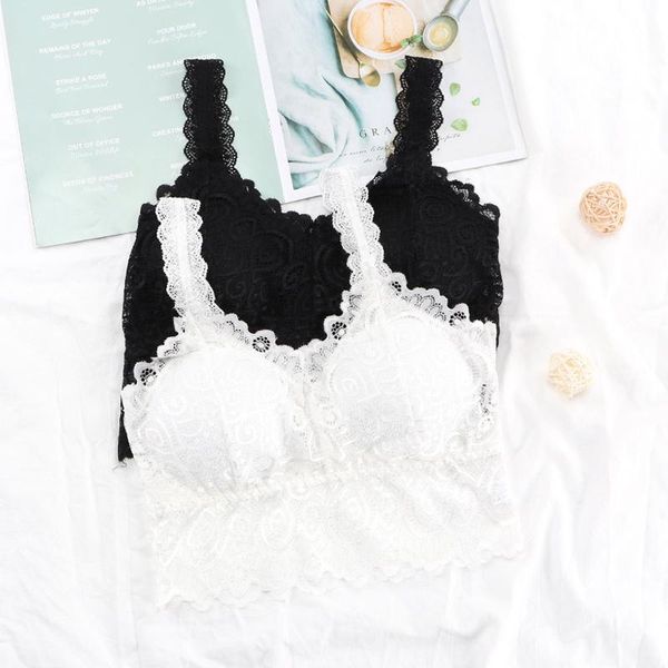 bras push up fashion women bralette bra female lace strap wrapped chest shirt underwear, Red;black 
bras push up fashion women bralette bra female lace strap wrapped chest shirt underwear, Red;black