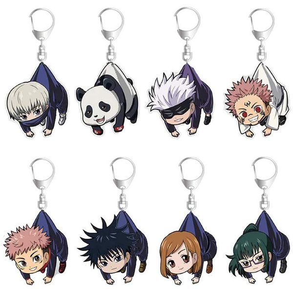 main imported commodities: cartoon key chain jujutsu kaisen q acrylic pendant accessories itadori yuji fushiguro megumi cosplay women's, Silver
main imported commodities: cartoon key chain jujutsu kaisen q acrylic pendant accessories itadori yuji fushiguro megumi cosplay women's, Silver
