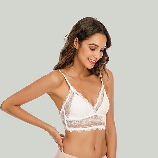 bras women's lace backless bra strapless invisible wire brassiere low back underwear triangle thin female bralette lingerie, Red;black
bras women's lace backless bra strapless invisible wire brassiere low back underwear triangle thin female bralette lingerie, Red;black