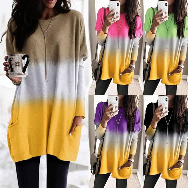 women's t-shirt 2021 tshirt vintage gothic mujer tee women fashion contrast color long sleeve o-neck pocket loose shirts #281028, White
women's t-shirt 2021 tshirt vintage gothic mujer tee women fashion contrast color long sleeve o-neck pocket loose shirts #281028, White