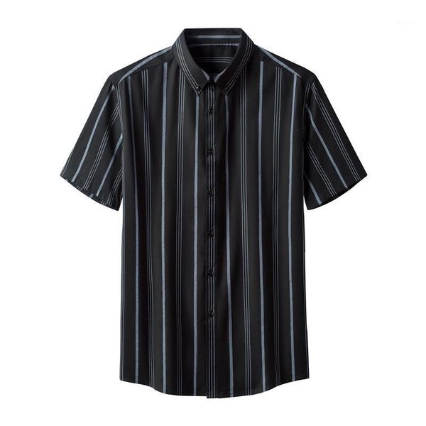 white men's shirt bamboo fiber striped loose short sleeve casual dress fashion shirt(oversized plus size) shirts, White;black
white men's shirt bamboo fiber striped loose short sleeve casual dress fashion shirt(oversized plus size) shirts, White;black