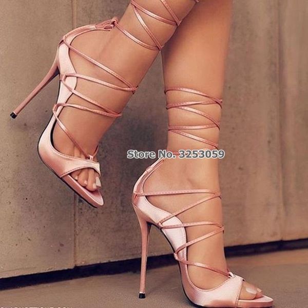 women sequined satin clothe stiletto heels sandals thin strappy lace-up dress shoes cross tied evening pumps, Black
women sequined satin clothe stiletto heels sandals thin strappy lace-up dress shoes cross tied evening pumps, Black