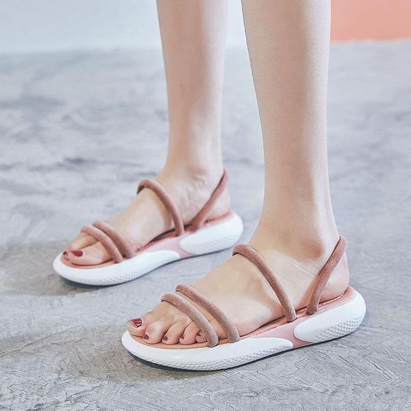 casual sandals suede flat wild breathable shoes women 2021 summer wedges fashion sapato feminino, Black
casual sandals suede flat wild breathable shoes women 2021 summer wedges fashion sapato feminino, Black