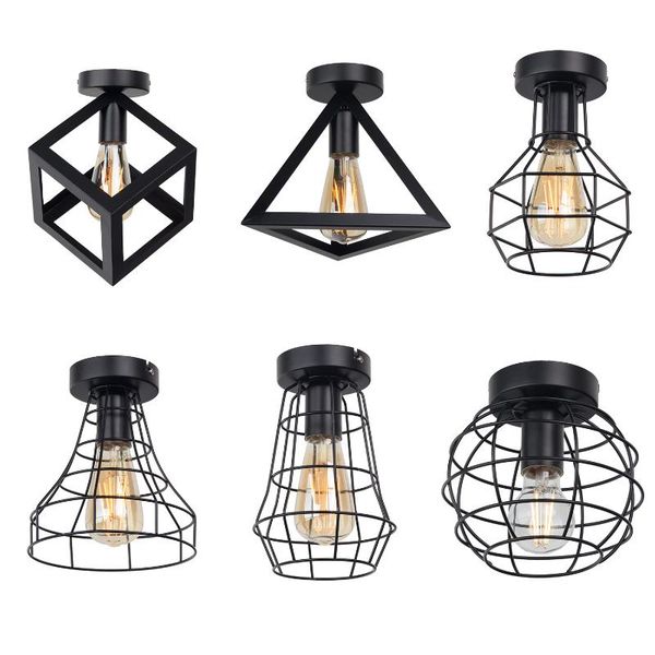 ceiling lights zhaoke vintage iron black light led industrial modern lamp nordic lighting cage fixture home living room decor
ceiling lights zhaoke vintage iron black light led industrial modern lamp nordic lighting cage fixture home living room decor