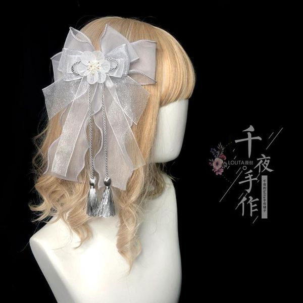 party masks lolita kawaii big shiny organza bow long tassel hairpin fairy cosplay headwear kc soft sister girl grey hair ornaments
party masks lolita kawaii big shiny organza bow long tassel hairpin fairy cosplay headwear kc soft sister girl grey hair ornaments