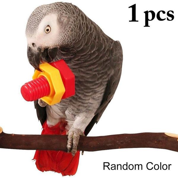 other bird supplies toy plastic creative screw interactive educational parrot chew toys pet birds parrots pigeon random color
other bird supplies toy plastic creative screw interactive educational parrot chew toys pet birds parrots pigeon random color