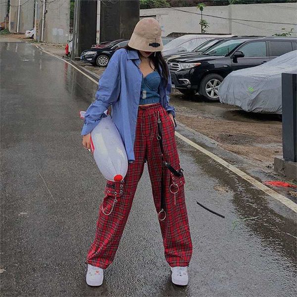 women's pants & capris y2k punk chain cargo woman harajuku plaid for women checkered streetwear 2000s aesthetic hip hop e-girl, Black;white
women's pants & capris y2k punk chain cargo woman harajuku plaid for women checkered streetwear 2000s aesthetic hip hop e-girl, Black;white