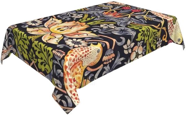 table cloth rectangular tablecloth strawberry thief floral art washable decoration
table cloth rectangular tablecloth strawberry thief floral art washable decoration