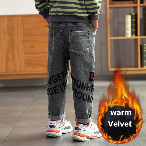 children boys winter thick denim pants baby casual good velvet warm jeans 1-8 years, Blue
children boys winter thick denim pants baby casual good velvet warm jeans 1-8 years, Blue