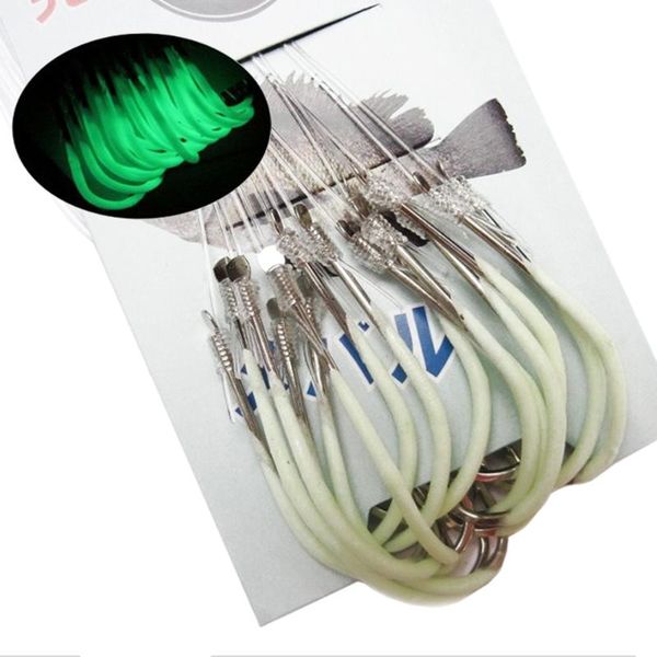 luminous fishing hook 12-30# barbed hooks pesca tackle accessories high carbon steel
luminous fishing hook 12-30# barbed hooks pesca tackle accessories high carbon steel