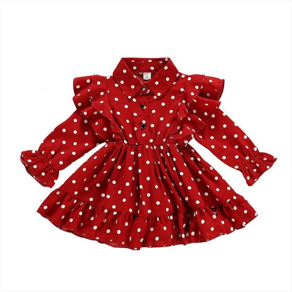pretty princess party girl dresses long sleeve ruched ruffle dot toddler kids baby girls casual knee length dress children 1, Red;yellow
pretty princess party girl dresses long sleeve ruched ruffle dot toddler kids baby girls casual knee length dress children 1, Red;yellow