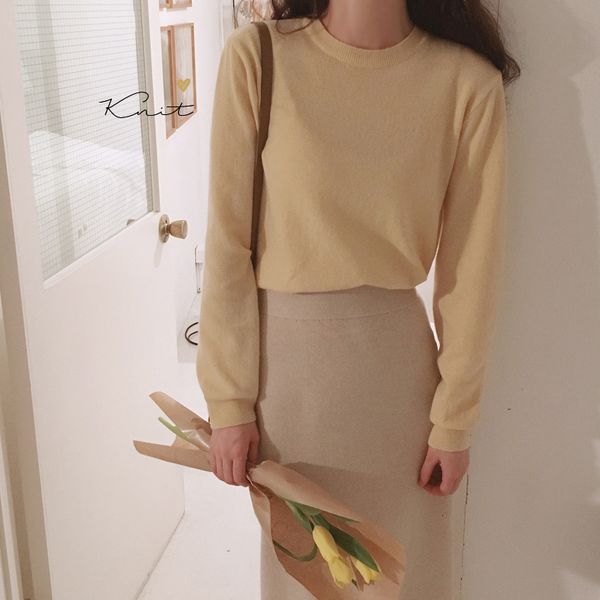 women's sweaters korean ghost horse sweater yellow milk around the neck female shirt beige skirt kf0g, White;black
women's sweaters korean ghost horse sweater yellow milk around the neck female shirt beige skirt kf0g, White;black