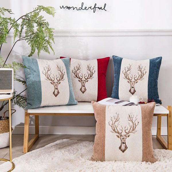 cushion/decorative pillow chenille deer embroidery cushion cover 2021 home housse de coussin sofa chair bed car decorative throw pillowcase
cushion/decorative pillow chenille deer embroidery cushion cover 2021 home housse de coussin sofa chair bed car decorative throw pillowcase