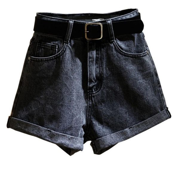 women's shorts streetwear high waist women blue denim with belt summer casual female wide leg s/2xl jeans j3314 kamz, White;black
women's shorts streetwear high waist women blue denim with belt summer casual female wide leg s/2xl jeans j3314 kamz, White;black