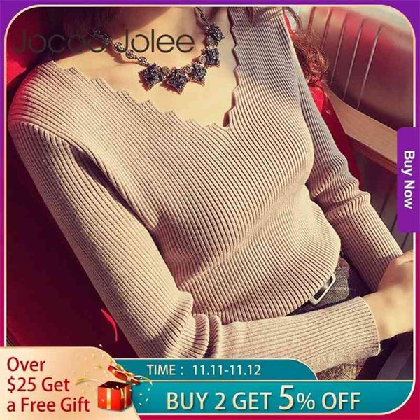 women v neck long sleeve knitted sweater female jumper pullover solid basic elasticity slim pull femme 210416, White;black
women v neck long sleeve knitted sweater female jumper pullover solid basic elasticity slim pull femme 210416, White;black