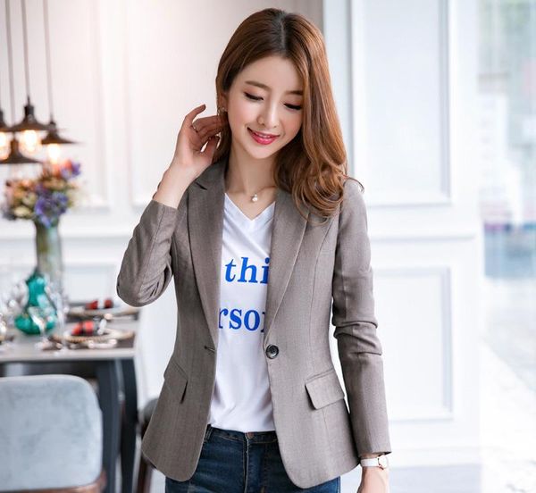 women's suits & blazers 2021 autumn plus size women long sleeve slim blazer suit korean jackets blaser feminino coat khaki blue gray, White;black
women's suits & blazers 2021 autumn plus size women long sleeve slim blazer suit korean jackets blaser feminino coat khaki blue gray, White;black