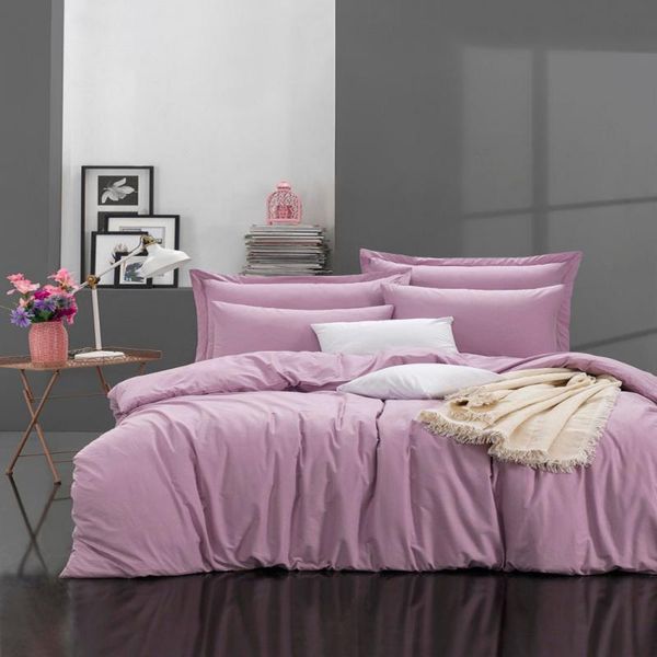 bedding sets 100% natural cotton solid color double duvet cover set freshcolor 4-piece modern and stylish design european american style
bedding sets 100% natural cotton solid color double duvet cover set freshcolor 4-piece modern and stylish design european american style