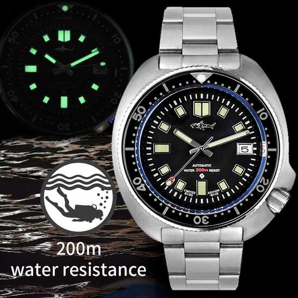 wristwatches heimdallr mechanical watch men nh35 automatic sapphire crystal diver watches 200m c3 luminous solid steel strip, Slivery;brown
wristwatches heimdallr mechanical watch men nh35 automatic sapphire crystal diver watches 200m c3 luminous solid steel strip, Slivery;brown
