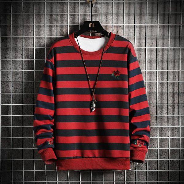 men's hoodies & sweatshirts spring autumn fashion striped men 2021 mens male casual loose hoodie brand hip hop sweatshirt man, Black
men's hoodies & sweatshirts spring autumn fashion striped men 2021 mens male casual loose hoodie brand hip hop sweatshirt man, Black