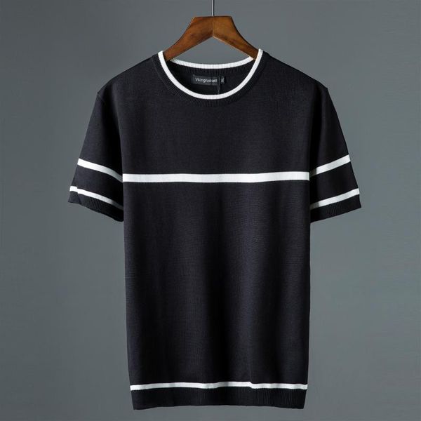 fashion spring autumn men short sleeves sweater striped pullover male plus size t shirt korea style knitted tees w110 men's t-shirts, White;black
fashion spring autumn men short sleeves sweater striped pullover male plus size t shirt korea style knitted tees w110 men's t-shirts, White;black
