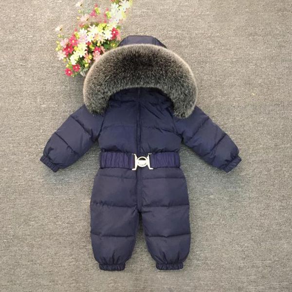 jumpsuits 2021 baby boys warm winter girls overalls duck down children snowsuit real fur hood kids outfits clothes, Blue
jumpsuits 2021 baby boys warm winter girls overalls duck down children snowsuit real fur hood kids outfits clothes, Blue