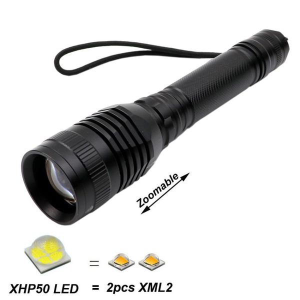 tactical zoom xhp50 highlight 2000 lumens lanterna aluminum long s zoomable led 2 x 18650 torch lamp flashlights torches
tactical zoom xhp50 highlight 2000 lumens lanterna aluminum long s zoomable led 2 x 18650 torch lamp flashlights torches