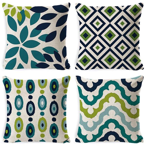 household goods blue-green linen geometric nordic wind pillow cover car sofa waist cushion case cushion/decorative
household goods blue-green linen geometric nordic wind pillow cover car sofa waist cushion case cushion/decorative
