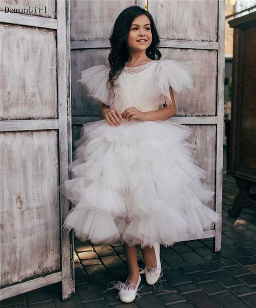 girl's dresses a line flower girl ivory white ruffle tulle little princess birthday party girls pageant gown, Red;yellow
girl's dresses a line flower girl ivory white ruffle tulle little princess birthday party girls pageant gown, Red;yellow