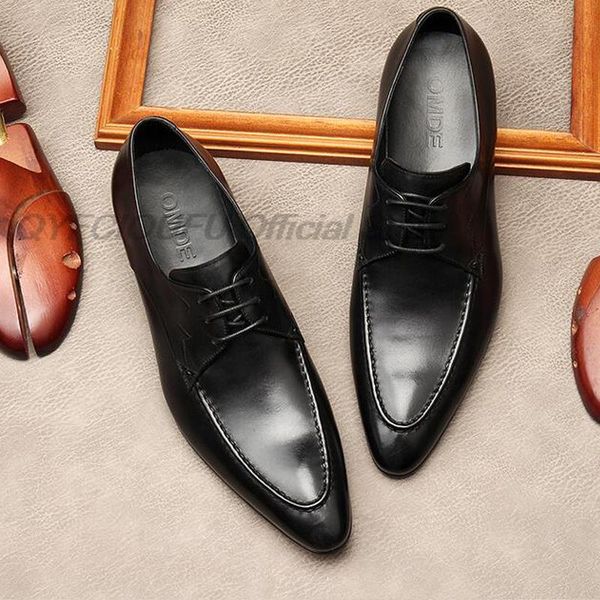 men leather pointed toe dress shoes business suit shoes men brand bullock genuine leather black brown laces wedding mens shoes
men leather pointed toe dress shoes business suit shoes men brand bullock genuine leather black brown laces wedding mens shoes