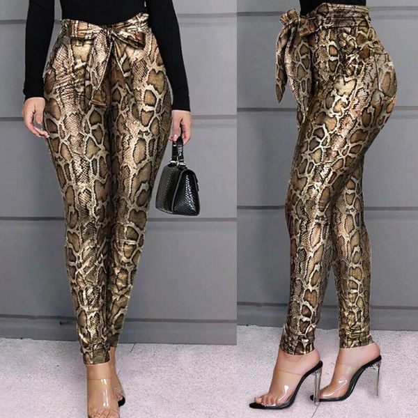 fashion women snake print high waist bandage stretch pencil slim pants elegant ladies pantalon femme trousers streetwear women's & capr, Black;white
fashion women snake print high waist bandage stretch pencil slim pants elegant ladies pantalon femme trousers streetwear women's & capr, Black;white