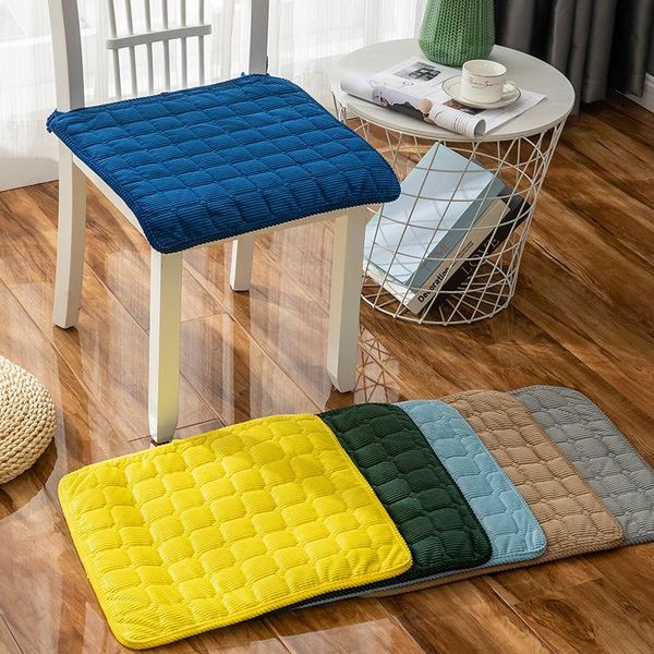 cushion/decorative pillow corduroy dining chair cushions fashion simple style solid color plaid seat cushion winter warm soft pad
cushion/decorative pillow corduroy dining chair cushions fashion simple style solid color plaid seat cushion winter warm soft pad