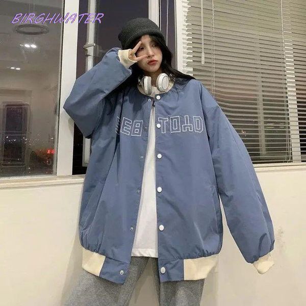 women's jackets 2021 letter print jacket korean color matching students varsity sunscreen women autumn streetwear casual coats, Black;brown
women's jackets 2021 letter print jacket korean color matching students varsity sunscreen women autumn streetwear casual coats, Black;brown