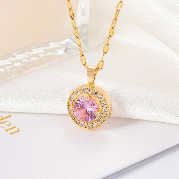 delicate pink color rhinestone coin pendant neckalces bling crystal hollow small linked chain necklace for women girls necklaces, Silver
delicate pink color rhinestone coin pendant neckalces bling crystal hollow small linked chain necklace for women girls necklaces, Silver