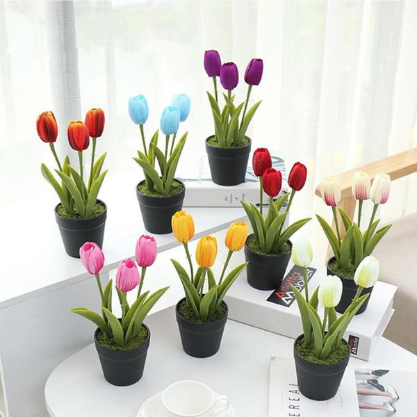 decorative flowers & wreaths artificial tulips potted plants home garden decoration real touch flower birthday party wedding fake
decorative flowers & wreaths artificial tulips potted plants home garden decoration real touch flower birthday party wedding fake