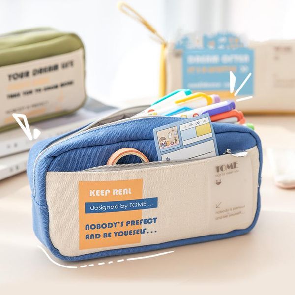 novelty slogan pen case pencil bag large capacity canvas storage pouch with handle for zakka stationery school supplies a6968 bags
novelty slogan pen case pencil bag large capacity canvas storage pouch with handle for zakka stationery school supplies a6968 bags