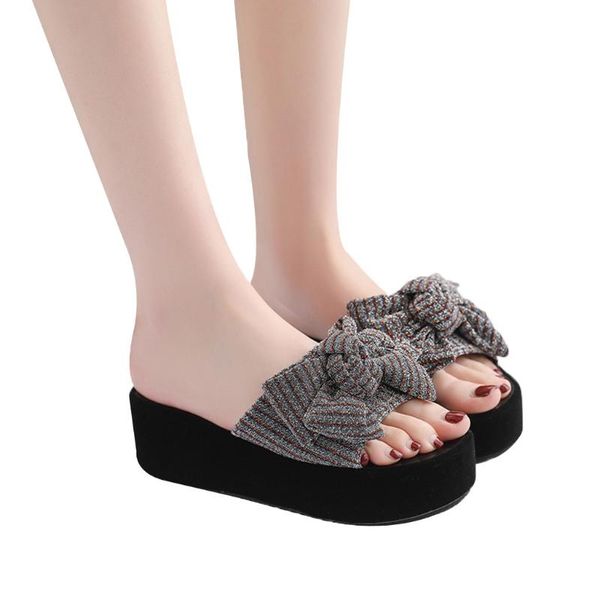 slippers summer women flat fashion thick-soled wedge sandals bow beach shoes wear-resistant wedges slipper apr 18, Black
slippers summer women flat fashion thick-soled wedge sandals bow beach shoes wear-resistant wedges slipper apr 18, Black